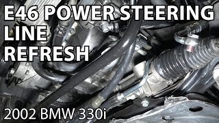 BMW E46 DIY Power Steering Line Refresh Kit