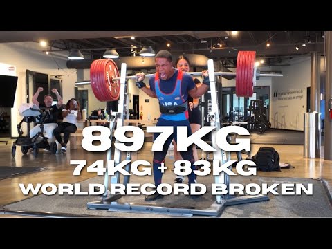 HEAVIEST 74KG TOTAL OF ALL TIME?!