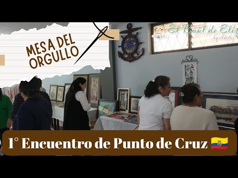 🧵 Mesa del Orgullo | Primer Encuentro de Bordadores y Bordadoras en Ecuador – Baños de Agua Santa 🇪🇨