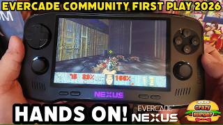 Evercade Nexus Community First Play Event London 2026 - Hands On With Evercade's New Handheld!