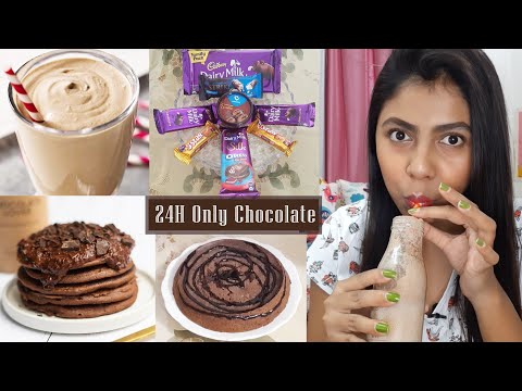 I only eat CHOCOLATE 🍫for 24 Hours | 24 Hours challenge | Nabanita
