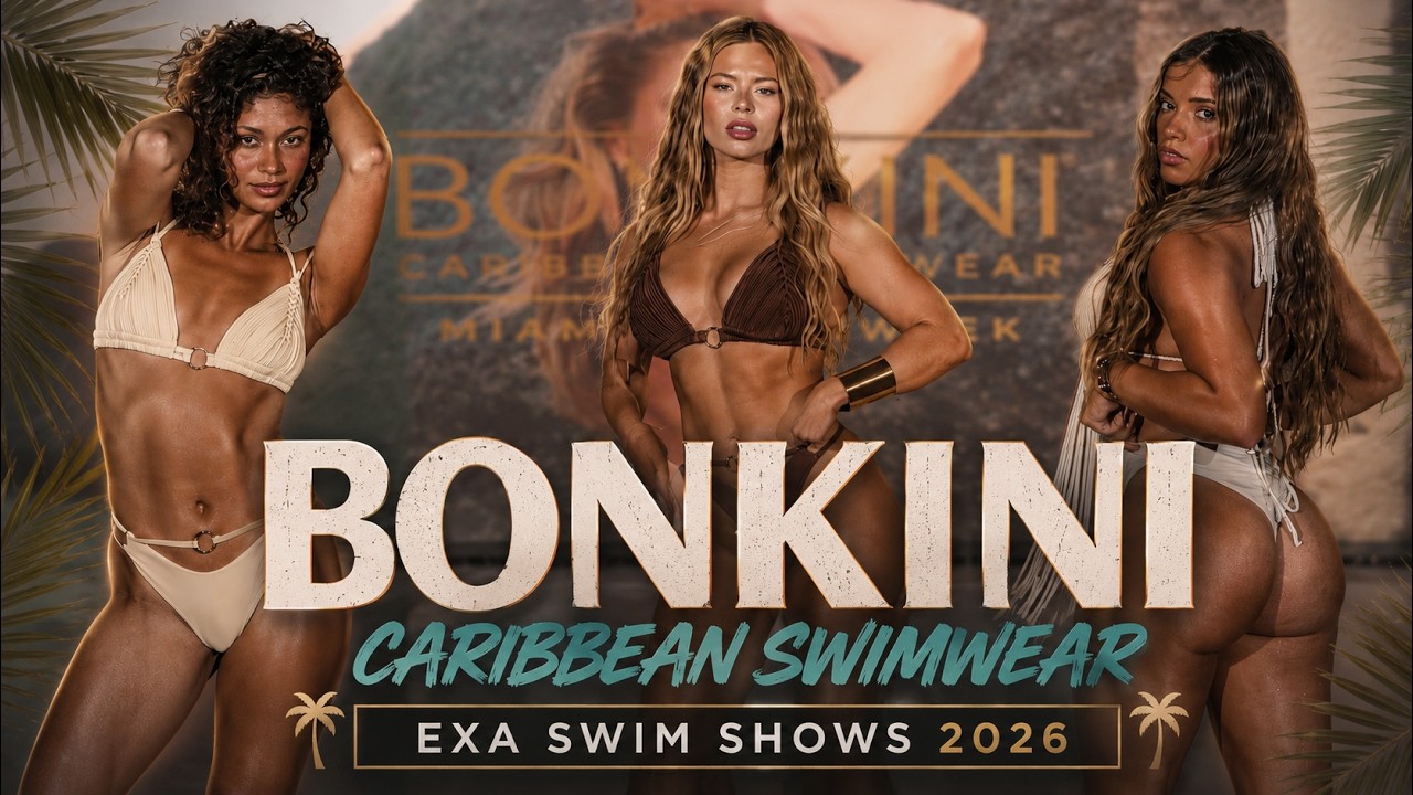 Bonkini Caribbean Swimwear Stuns the Runway at EXA Swim Shows 2026