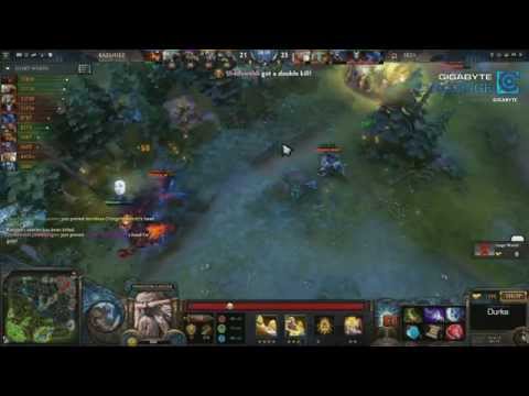 Kazahi vs SFZ Game 3 - GIGABYTE Challenge Final - @Durkadota