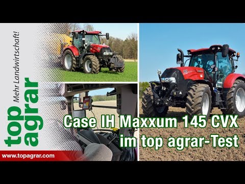 Case IH Maxxum 145 CVX im top agrar-Test
