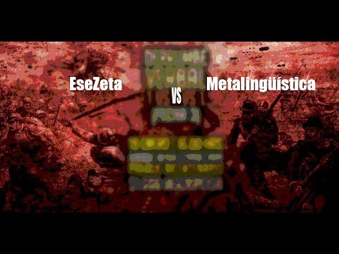 ESEZETA vs METALINGÜÍSTICA // FINAL // DERRUMBE VERBAL VOL.3