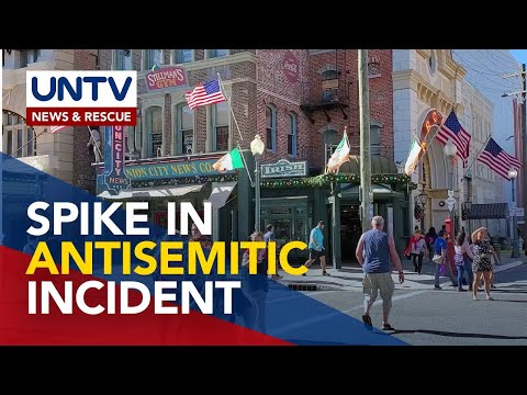 Bilang ng antisemitic incidents sa Estados Unidos, tumaas ng 140%