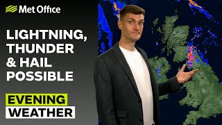 21/06/2025 - Thundery and fresher in the north - Evening Weather Forecast UK – Met Office Weather