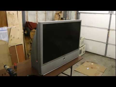 DLP rear projection TV part 1