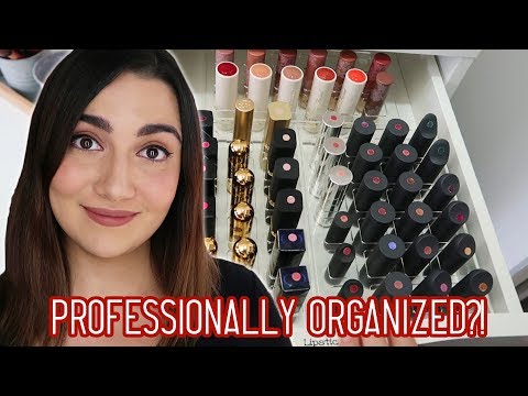 I Got My Makeup Collection Professionally Organized Video