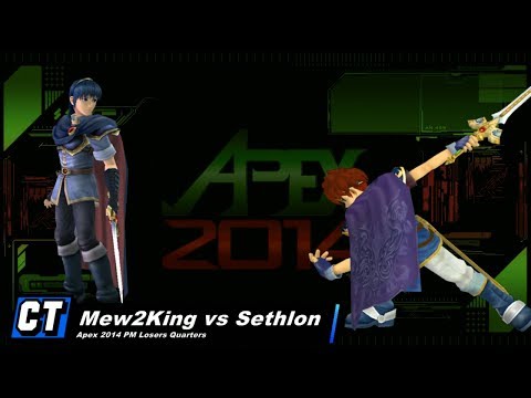 Apex 2014 - CT EMP Mew2King vs Sethlon - Losers Quarters - Project M Top 8