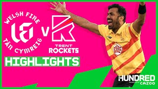 Trent Rockets Regain Top Spot! | Welsh Fire vs Trent Rockets  - Highlights | The Hundred 2021