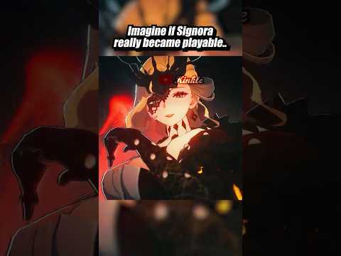 FOR THE SIGNORA BELIEVERS... #genshinimpact #signora