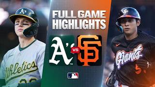ATHLETICS vs. GIANTS Full Game Highlights (6/23/26) | MLB Highlights