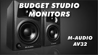 Video thumbnail for M-Audio AV32 - Unboxing, Review & Sound Test by Andrei Roman