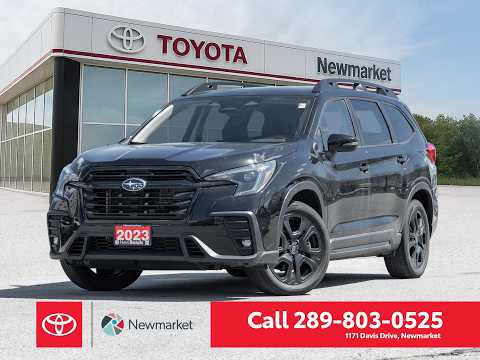 2023 Subaru Ascent Onyx 7-Passenger in Black for sale at Newmarket Toyota in Newmarket, ON