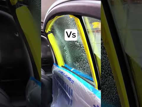 Tint like Amateurs VS Pros…😈 #cars #smarttint #tints