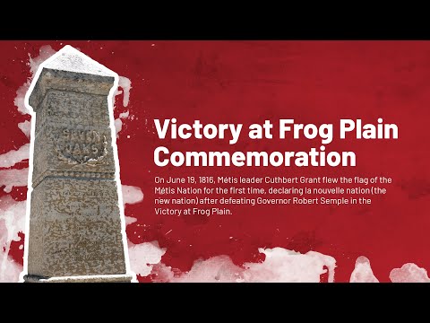 Victory at Frog Plain | Manitoba M&eacute;tis Federation