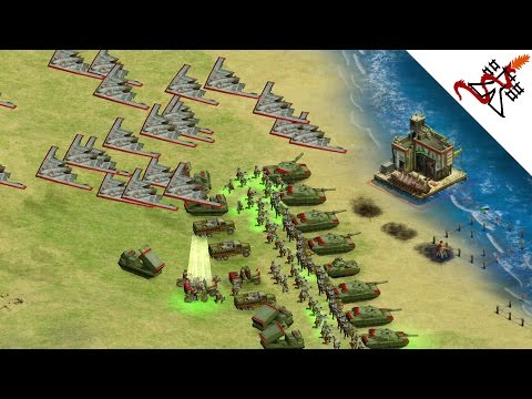 Rise of Nations EX - USA vs RUSSIA NUCLEAR WAR