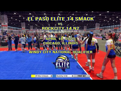 El Paso Elite 14 Smack vs. RockCity 14 N2 - 2025 Windy City NQ  - April 18-20, 2025