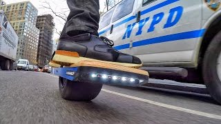 Hi-Speed Hoverboard & the NYPD