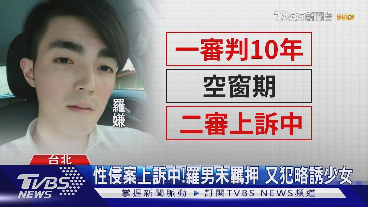 性侵犯略誘少女！　羅男落網：對不起媽媽