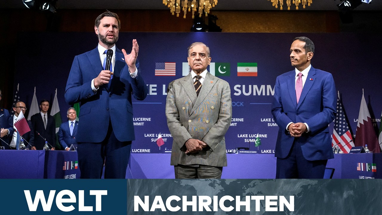 IRAN-KRIEG: „Historisch!" USA und Iran nehmen Gespräche für dauerhaften Frieden auf! | WELT STREAM