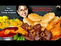 Eating Poori Bhuna Mutton Curry Spicy Chicken Curry Big Bites Foodie Darling Asmr Eating