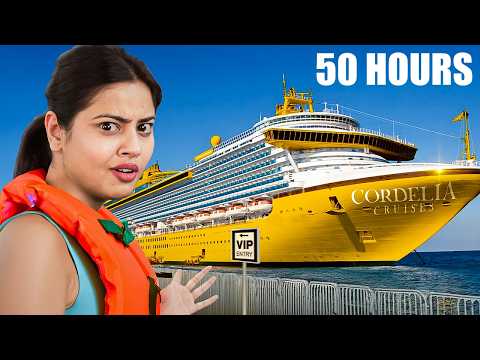 Living on a Luxurious Cruise for 50 Hours