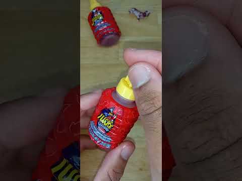 Lucas Gusano Chamoy Liquid Candy #shorts #candy #food