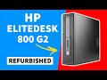 HP EliteDesk 800 G2 SFF Preview A class Refurbished 4K