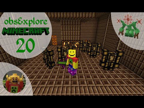 Jim Plays obsExplore Minecraft E20 - That's One Angry Flower