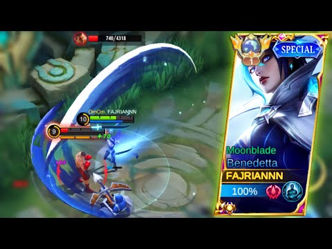 TOP GLOBAL BENEDETTA | BENEDETTA OFFLANE ROTATION | BENEDETTA GAMEPLAY MOBILE LEGENDS