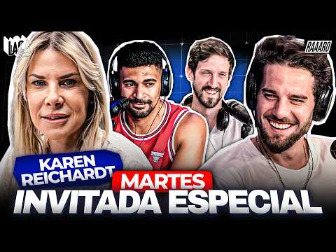 KAREN REICHARDT en RARO con TOMÁS DÍAZ CUETO, EL NEGRO ALMEIDA Y GABRIEL PALANDRI