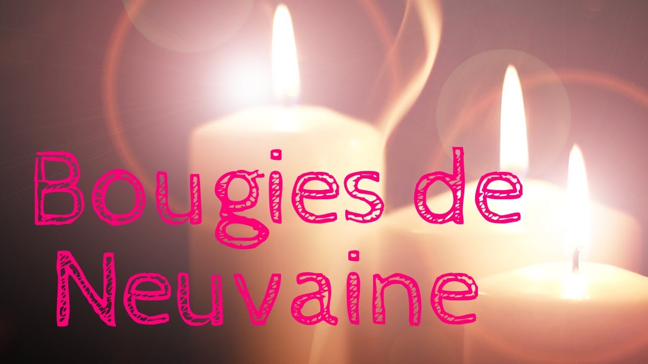 Les bougies de neuvaine