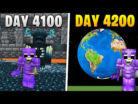 SB737 - I Survived 4,200 Days in HARDCORE Minecraft...