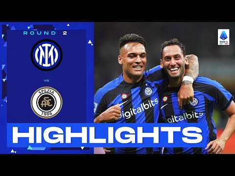 Inter-Spezia 3-0 | Inter win on San Siro debut: Goals & Highlights | Serie A 2022/23