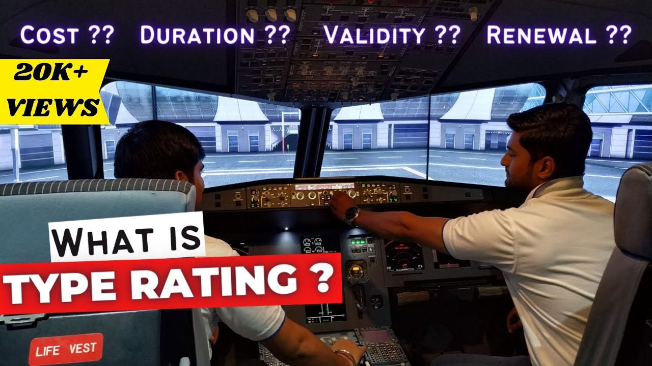 What is Type Rating | Cost, Duration, best time to do TR, Validity, Renewal | ft.@poh