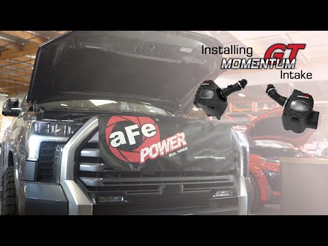 aFe 3rd Gen Tundra 3.4L (tt) Momentum GT Cold Air Intake Install