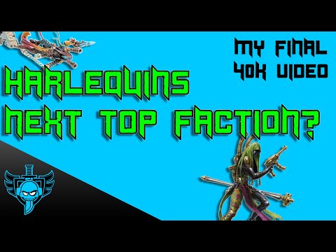 HARLEQUINS OVERPOWERED? A Warhammer 40k Codex Aeldari Review