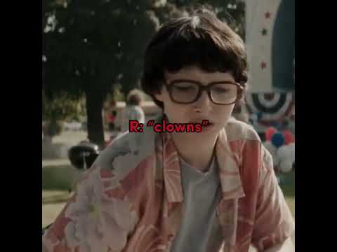 “what r u afraid of?” || richie tozier