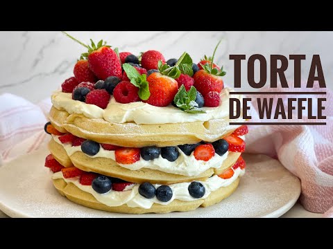 Waffle Cake – Torta De Waffle