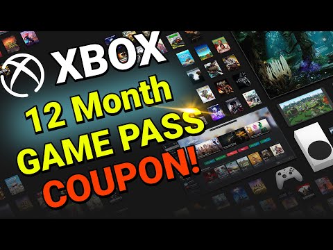 🔥 How to Get 12 Months of Xbox Game Pass - Updated Coupons🤑