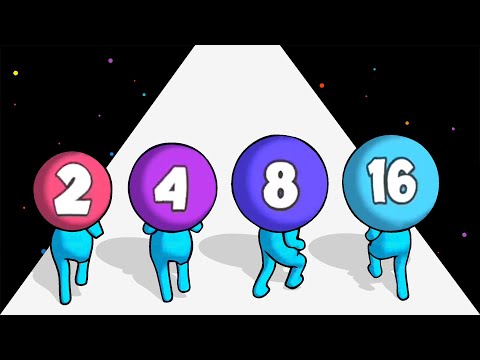 Merge 2048 Race - Max Level (All Gameplays)