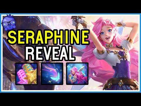 SERAPHINE REVEALED! Footage of Abilities and Skins! - League of Legends