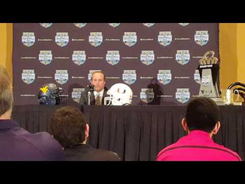 Holgorsen on Miami rut