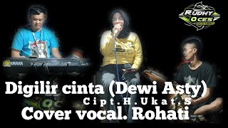 Download lagu Digilir Cinta (Dewi Asty)cipt.H Ukat.S live cover Bu Rohati bajidor version mp3
