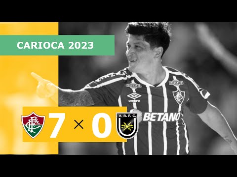 Fluminense 7 x 0 Volta Redonda - Gols - 18/03 - Campeonato Carioca 202