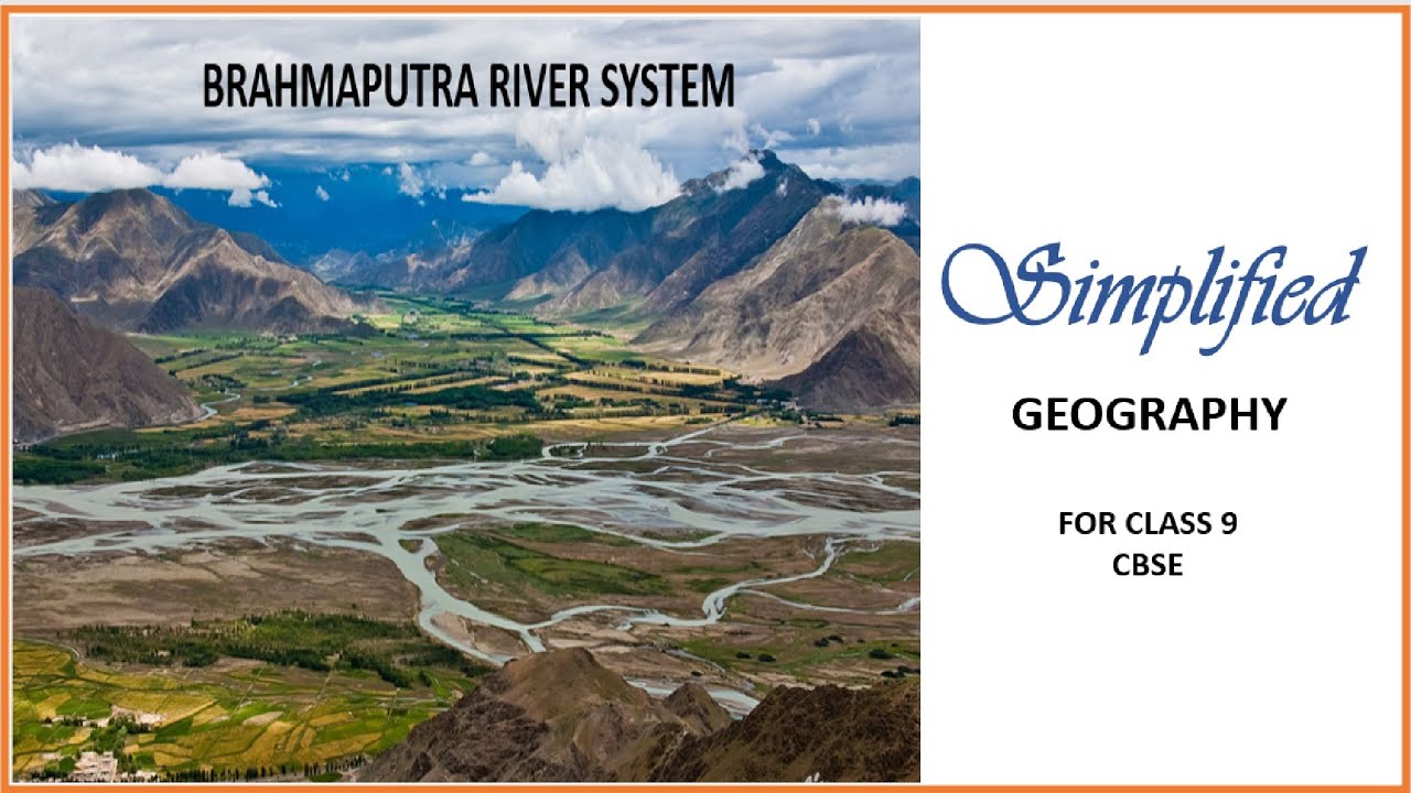 Brahmaputra river system || Geography Class 9 ch-3 Drainage || Concept Simplified || #geography