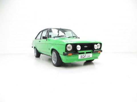 An Iconic, Very Rare Mk2 Ford Escort RS Mexico in Spotless Condition - SOLD!