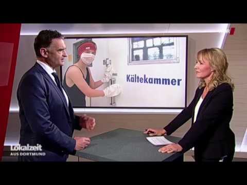 WDR-Bericht von VITALuxe Phoenixsee (Kältekammer und EMS-Training)